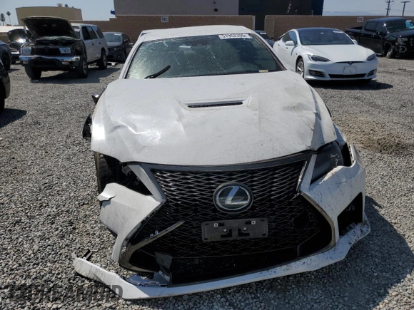 2024 Lexus RC with VIN JTHAP5BC3R5008936, listed as a Copart auction lot 60244375 with 39,857 mi miles and Salvage title. Bid and sale history available at DreamBid. Image 5.