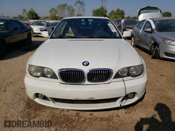 2006 BMW 3 Series 325Ci with VIN WBABD33446PL09027, listed as a Copart auction lot 71662564 with 168,122 mi miles and Salvage Title. Bid and sale history available at carsss.com. Image 5.