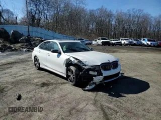 2020 BMW 3 Series M340i xDrive with VIN WBA5U9C08LFH80325, listed as a Copart auction lot 47412155 with Not Provided miles and Salvage Title. Bid and sale history available at DreamBid. Image 10.