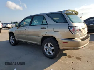 2002 Lexus RX 300 with VIN JTJGF10U820139993, listed as a Copart auction lot 70506374 with 228,629 mi miles and Salvage Title. Bid and sale history available at carsss.com. Image 2.