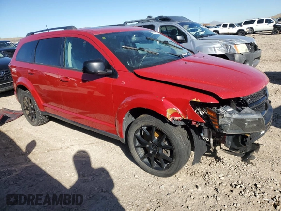 2016 Dodge Journey R/T with VIN 3C4PDDEG3GT108772, listed as a Copart auction lot 49909435 with 158,049 mi miles and Salvage Title. Bid and sale history available at DreamBid. Image 4.