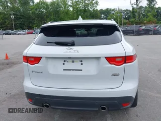 2019 Jaguar F-Pace 25t Prestige with VIN SADCK2GX3KA602396, listed as a IAAI auction lot 42377936 with 58,274 mi miles and . Bid and sale history available at DreamBid. Image 16.