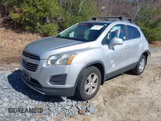 2015 Chevrolet Trax LT with VIN 3GNCJRSB3FL228235, listed as a IAAI auction lot 41834030 with 99,871 mi miles. Bid and sale history available at carsss.com. Image 2.