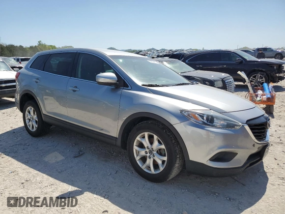 2013 Mazda CX-9 Touring with VIN JM3TB3CV2D0418962, listed as a Copart auction lot 52200415 with 118,860 mi miles and Salvage Title. Bid and sale history available at carsss.com. Image 4.