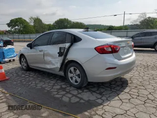 2018 Chevrolet Cruze LS with VIN 1G1BC5SM6J7106032, listed as a Copart auction lot 54736655 with 107,685 mi miles and Salvage Title. Bid and sale history available at DreamBid. Image 2.