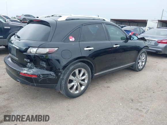 2008 Infiniti FX with VIN JNRAS08UX8X104648, listed as a IAAI auction lot 41895298 with 207,873 mi miles and . Bid and sale history available at DreamBid. Image 4.