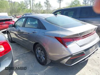 2024 Hyundai Elantra SEL with VIN KMHLM4DG5RU663095, listed as a IAAI auction lot 41984791 with 30,590 mi miles. Bid and sale history available at carsss.com. Image 14.