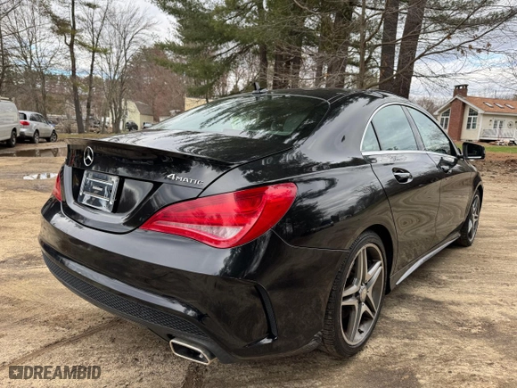 2015 Mercedes-Benz CLA-Class CLA 250 with VIN WDDSJ4GB2FN267744, listed as a Copart auction lot 53881345 with 134,776 mi miles and Clean Title. Bid and sale history available at carsss.com. Image 4.