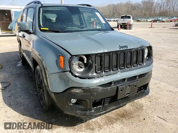 2018 Jeep Renegade Altitude with VIN ZACCJABB5JPH81978, listed as a Copart auction lot 49258925 with 213,508 mi miles and Salvage Title. Bid and sale history available at DreamBid. Image 13.