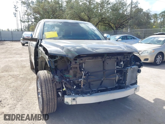 2024 Toyota Tundra 1794 Edition with VIN 5TFMA5DB2RX173868, listed as a IAAI auction lot 41149470 with 11,391 mi miles and . Bid and sale history available at DreamBid. Image 6.