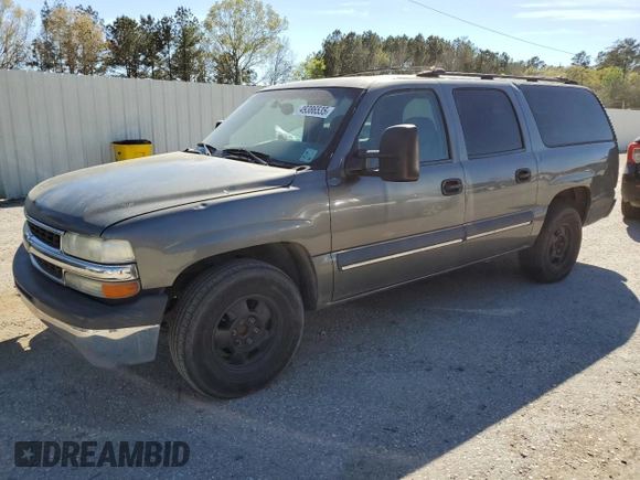 2002 Chevrolet Suburban LS with VIN 3GNEC16ZX2G265362, listed as a Copart auction lot 49386535 with 256,290 mi miles and Salvage Title. Bid and sale history available at carsss.com. Image 1.