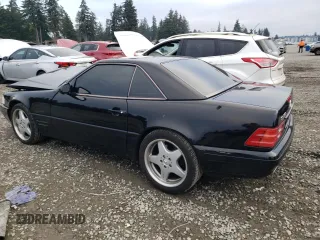 2000 Mercedes-Benz SL-Class with VIN WDBFA68F7YF185593, listed as a Copart auction lot 88585535 with 0 mi miles and Clean Title. Bid and sale history available at carsss.com. Image 2.