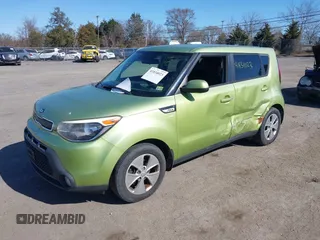 2015 Kia Soul with VIN KNDJN2A22F7816743, listed as a IAAI auction lot 41834023 with 133,522 mi miles. Bid and sale history available at carsss.com. Image 2.