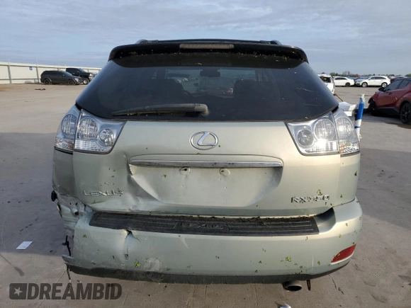 2009 Lexus RX 350 with VIN 2T2HK31U19C122414, listed as a Copart auction lot 50369185 with 169,277 mi miles and Salvage Title. Bid and sale history available at DreamBid. Image 6.