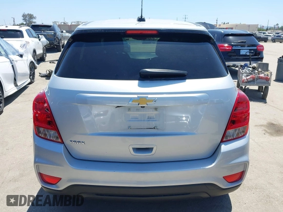2022 Chevrolet Trax LS with VIN KL7CJKSM5NB542130, listed as a IAAI auction lot 42304634 with 43,670 mi miles and . Bid and sale history available at DreamBid. Image 16.