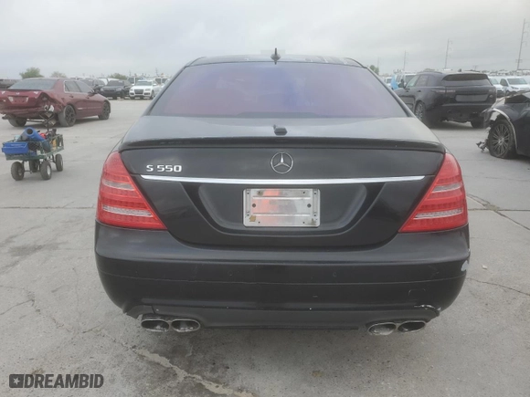 2010 Mercedes-Benz S-Class S 550 with VIN WDDNG7BB1AA350585, listed as a Copart auction lot 51339485 with 151,635 mi miles and Salvage Title. Bid and sale history available at carsss.com. Image 6.