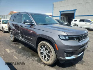 2024 Jeep Grand Cherokee Limited with VIN 1C4RJKBG1R8603337, listed as a Copart auction lot 64798465 with 19,212 mi miles and Clean title. Bid and sale history available at DreamBid. Image 4.