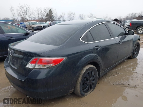 2013 Mazda 6 i Sport with VIN 1YVHZ8BH3D5M16802, listed as a IAAI auction lot 41668897 with 102,082 mi miles. Bid and sale history available at carsss.com. Image 4.