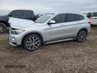 2018 BMW X1 sDrive28i with VIN WBXHU7C32J5L05237, listed as a Copart auction lot 45480895 with 75,638 mi miles and Salvage Title. Bid and sale history available at carsss.com. Image 1.
