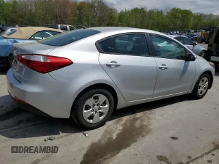 2015 Kia Forte LX with VIN KNAFX4A62F5395257, listed as a Copart auction lot 54106115 with 227,518 mi miles and Clean Title. Bid and sale history available at carsss.com. Image 3.