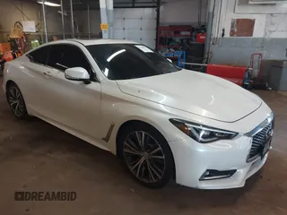 2018 Infiniti Q60 Pure with VIN JN1CV7EL1JM250032, listed as a IAAI auction lot 42548697 with 62,206 mi miles and . Bid and sale history available at DreamBid. Image 1.