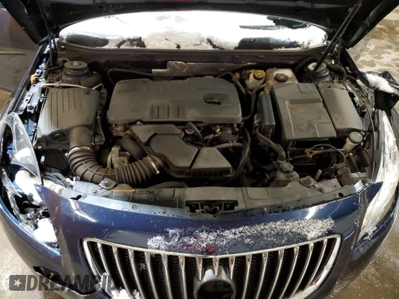 2011 Buick Regal CXL RL1 with VIN 2G4GN5ECXB9176672, listed as a Copart auction lot 82751464 with Not Provided miles and Salvage Title. Bid and sale history available at DreamBid. Image 11.