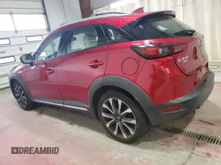 2019 Mazda CX-3 Grand Touring with VIN JM1DKFD77K0423490, listed as a Copart auction lot 76463324 with 88,031 mi miles and Salvage Title. Bid and sale history available at DreamBid. Image 2.
