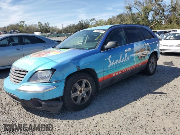 2004 Chrysler Pacifica Touring with VIN 2C4GM68474R640599, listed as a Copart auction lot 46064575 with 309,455 mi miles and Non Repairable. Bid and sale history available at DreamBid. Image 1.