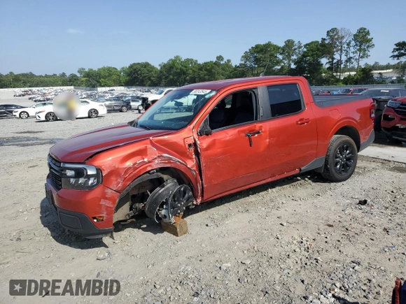 2023 Ford Maverick XL z VIN 3FTTW8E3XPRA31358, wystawiony jako Copart lot #56243545 z przebiegiem 43 521 mil mil oraz Szkoda całkowita • Salvage title. Historia ofert i sprzedaży dostępna na DreamBid. Obrazek 1.