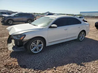 2015 Volkswagen Passat SEL Premium z VIN 1VWCV7A33FC046538, wystawiony jako Copart lot #57915835 z przebiegiem 155 443 mil mil oraz Szkoda całkowita • Salvage title. Historia ofert i sprzedaży dostępna na DreamBid. Obrazek 1.