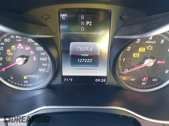 2016 Mercedes-Benz C 300 with VIN 55SWF4JB8GU119084, listed as a IAAI auction lot 42516144 with 127,222 mi miles and . Bid and sale history available at DreamBid. Image 7.