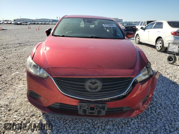 2014 Mazda Mazda6 i Touring with VIN JM1GJ1T57E1101644, listed as a Copart auction lot 81766004 with Not Provided miles and Salvage Title. Bid and sale history available at carsss.com. Image 5.