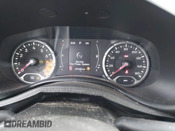 2018 Jeep Renegade Latitude with VIN ZACCJBBBXJPH41286, listed as a IAAI auction lot 41844070 with 161,251 mi miles and . Bid and sale history available at carsss.com. Image 7.