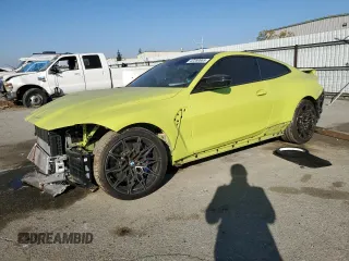 2024 BMW M4 Competition xDrive with VIN WBS43AZ04RCR88518, listed as a Copart auction lot 42260665 with 20,528 mi miles and Salvage Title. Bid and sale history available at carsss.com. Image 1.