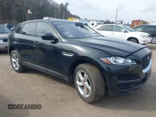 2018 Jaguar F-Pace 30t Premium with VIN SADCJ2GX9JA237496, listed as a IAAI auction lot 41672620 with 80,061 mi miles and . Bid and sale history available at DreamBid. Image 1.