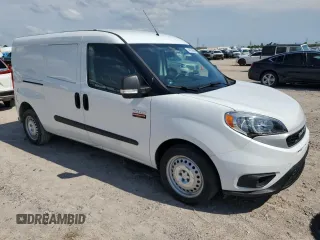 2022 Ram ProMaster City Cargo Tradesman with VIN ZFBHRFAB4N6W88040, listed as a Copart auction lot 54230685 with 58,248 mi miles and Non Repairable. Bid and sale history available at DreamBid. Image 4.