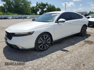 2024 Honda Accord Touring с VIN 1HGCY2F80RA090290, выставлен на аукционе Copart как лот 62079845 с пробегом 22 632 миль миль и Списание • Salvage title. История ставок и продаж доступна на DreamBid. Изображение 1.