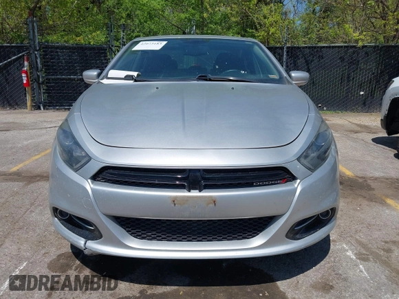 2013 Dodge Dart SXT with VIN 1C3CDFBAXDD289370, listed as a IAAI auction lot 42073183 with 109,393 mi miles. Bid and sale history available at carsss.com. Image 6.