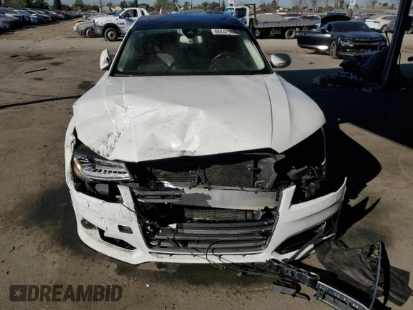 2016 Audi A8 L 4.0T Sport with VIN WAU43AFD9GN012148, listed as a Copart auction lot 86842964 with Not Provided miles and Salvage Title. Bid and sale history available at carsss.com. Image 5.