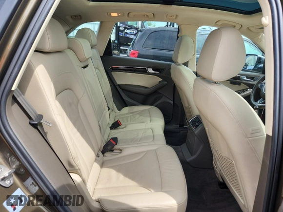 2014 Audi Q5 Premium Plus with VIN WA1LFAFP1EA026298, listed as a Copart auction lot 61729075 with 124,165 mi miles and Non repairable. Bid and sale history available at DreamBid. Image 11.