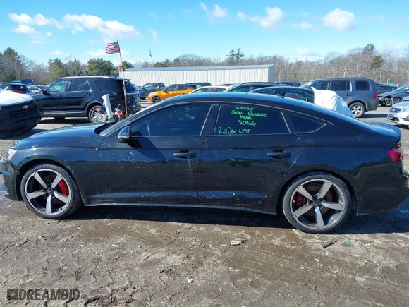 2024 Audi A5 Sportback S line Premium Plus with VIN WAUFACF56RA040390, listed as a IAAI auction lot 41683233 with 27,560 mi miles. Bid and sale history available at carsss.com. Image 15.