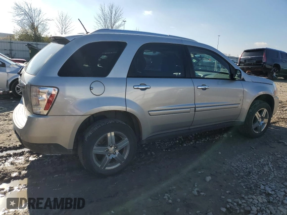 2008 Chevrolet Equinox LTZ with VIN 2CNDL83F386291888, listed as a Copart auction lot 79670114 with 164,987 mi miles and Non Repairable. Bid and sale history available at carsss.com. Image 3.