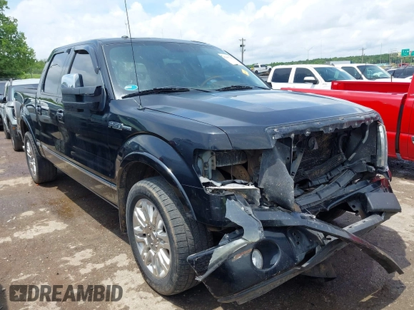 2009 Ford F-150 XL with VIN 1FTPW12V99FB32566, listed as a IAAI auction lot 42437432 with 203,434 mi miles and . Bid and sale history available at DreamBid. Image 1.