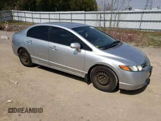 2008 Honda Civic LX with VIN 2HGFA16548H103317, listed as a Copart auction lot 53805405 with 168,899 mi miles and Salvage Title. Bid and sale history available at DreamBid. Image 4.