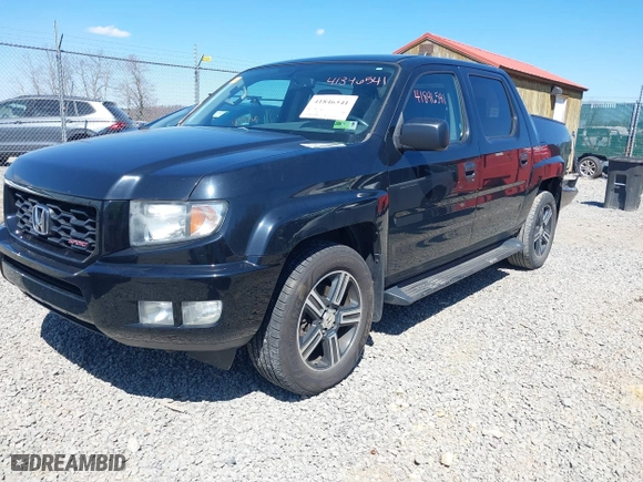 2013 Honda Ridgeline Sport with VIN 5FPYK1F72DB007036, listed as a IAAI auction lot 41846541 with 133,391 mi miles. Bid and sale history available at carsss.com. Image 17.