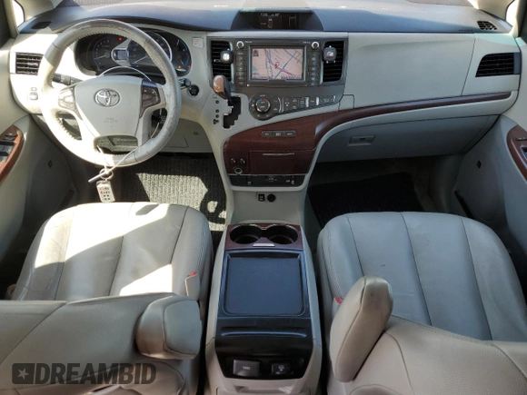2011 Toyota Sienna XLE AAS with VIN 5TDYK3DC1BS117671, listed as a Copart auction lot 53918185 with 114,136 mi miles and Salvage Title. Bid and sale history available at carsss.com. Image 8.