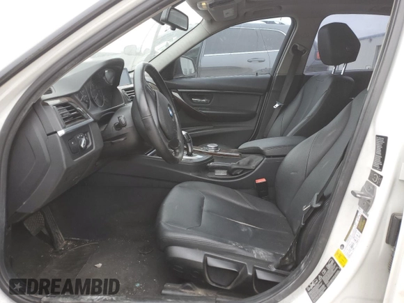 2015 BMW 3 Series 320i xDrive with VIN WBA3C3G59FNT52946, listed as a Copart auction lot 45638255 with Not Provided miles and Salvage Title. Bid and sale history available at carsss.com. Image 7.