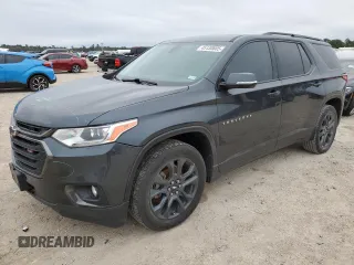 2019 Chevrolet Traverse RS z VIN 1GNERJKW3KJ307959, wystawiony jako Copart lot #45130605 z przebiegiem 141 636 mil mil oraz Szkoda całkowita • Salvage title. Historia ofert i sprzedaży dostępna na DreamBid. Obrazek 1.