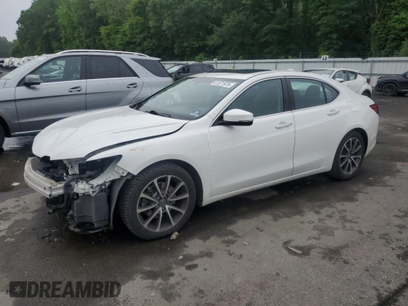 2015 Acura TLX V6 z VIN 19UUB2F30FA020004, wystawiony jako Copart lot #61571975 z przebiegiem 90 012 mil mil oraz Szkoda całkowita • Salvage title. Historia ofert i sprzedaży dostępna na DreamBid. Obrazek 1.
