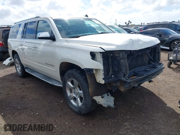 2015 Chevrolet Suburban LTZ with VIN 1GNSKKKC5FR127201, listed as a IAAI auction lot 41706562 with 151,644 mi miles and . Bid and sale history available at DreamBid. Image 1.